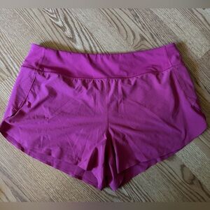 Athleta Pink Athletic Shorts Lightweight Performance
